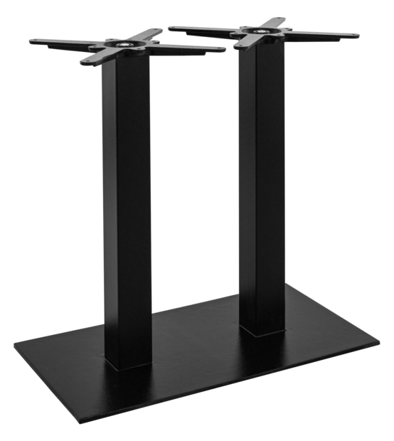 Maysun Gastro - Tafelonderstel PRATO 30 DOUBLE - H73 - 40X75 - Zwart