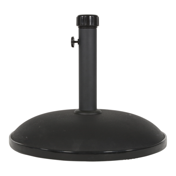 Outdoor Living - Parasolvoet rond beton 30kg zwart
