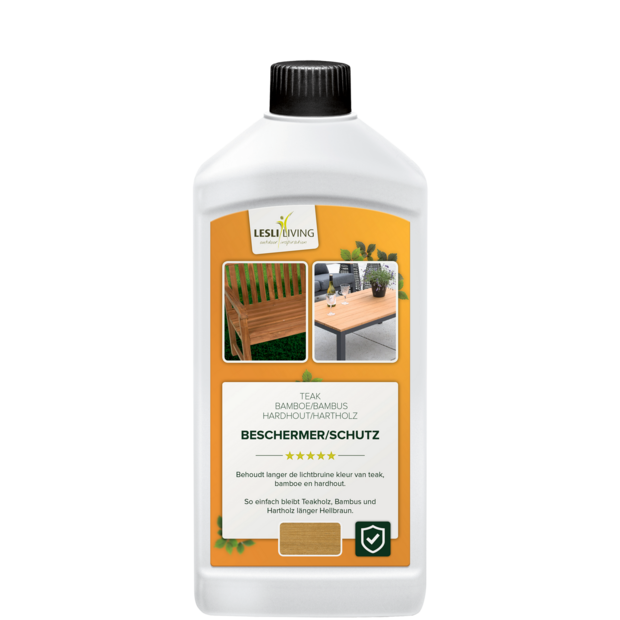 Outdoor Living - Teak, Bamboe en Hardhout protector lichtbruin, naturel