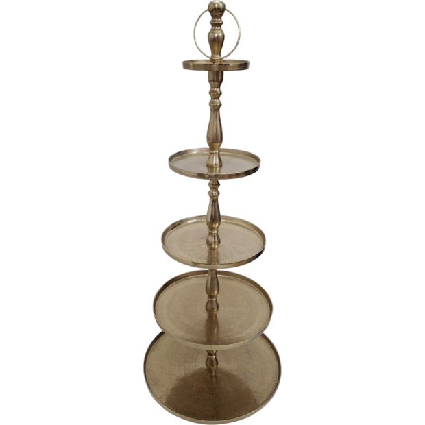 Outdoor Living - Etag&egrave;re Brush Goud 140cm