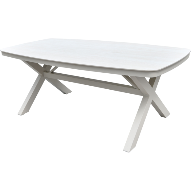 Outdoor Living - Tafel Davos Crema Deens ovaal 200x100cm