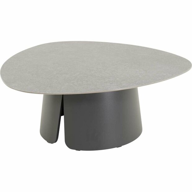 Outdoor Living - Bijzettafeltje Alva antraciet 97x97x37cm