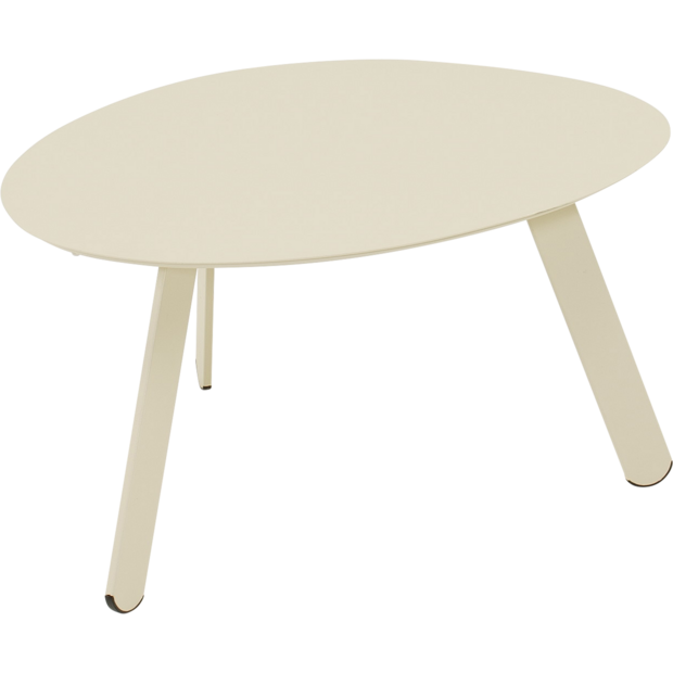 Outdoor Living - Bijzettafeltje Tiki cr&egrave;me 74x60x35,5cm