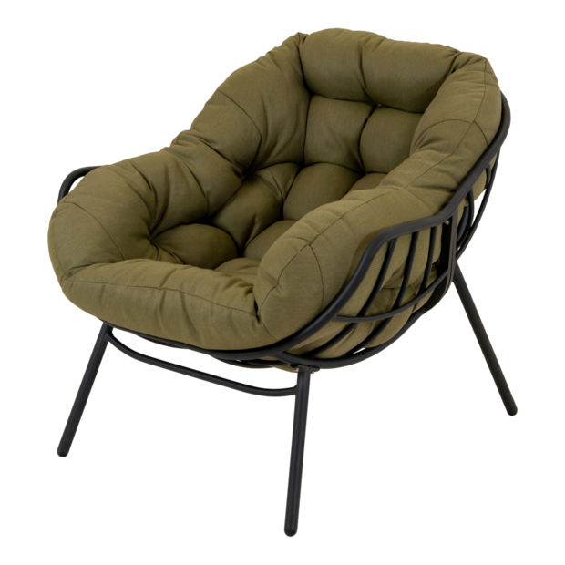 Outdoor Living - Relaxstoel Cozy aluminium Olive