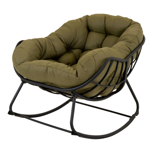 Outdoor Living - Schommelstoel Cozy aluminium Olive