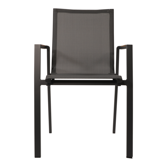 Outdoor Living - Stapelstoel Tarragona Teak Negro