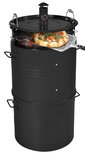 Barrel BBQ XL houtskoolbarbecue