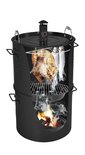 Barrel BBQ XL houtskoolbarbecue