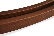 Boogvormige Hangmat XXL met houten frame en afneembaar doek