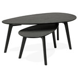 Bijzettafel LULEA Zwart
