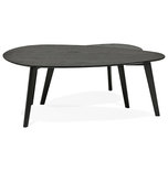 Bijzettafel LULEA Zwart