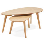 Bijzettafel LULEA Naturel