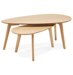 Bijzettafel LULEA Naturel