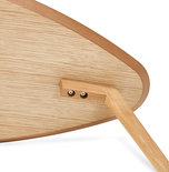 Bijzettafel LULEA Naturel