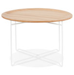 Salontafel MAREA Naturel - Wit