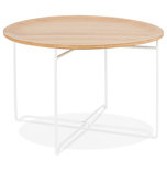 Salontafel MAREA Naturel - Wit