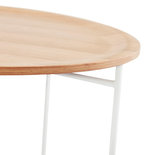 Salontafel MAREA Naturel - Wit