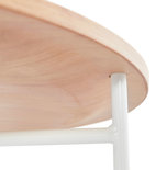 Salontafel MAREA Naturel - Wit