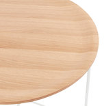 Salontafel MAREA Naturel - Wit