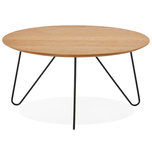 Salontafel RUNDA Naturel