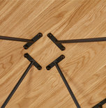 Salontafel RUNDA Naturel