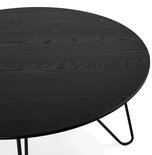 Salontafel RUNDA Zwart