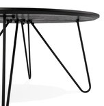 Salontafel RUNDA Zwart