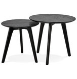 Bijzettafel ESPINO Zwart