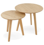 Bijzettafel ESPINO Naturel