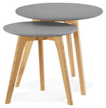 Bijzettafel ESPINO Grijs