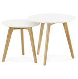 Bijzettafel ESPINO Wit