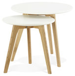 Bijzettafel ESPINO Wit