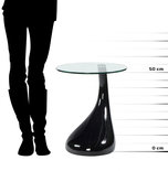 Bijzettafel TEAR Zwart