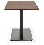 Eettafel JAKADI Walnoot Zwart