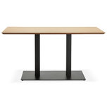 Eettafel JAKADI Naturel Zwart