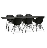 Eettafel STRIK Zwart