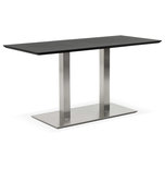 Eettafel RECTA Zwart 150x70