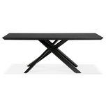 Eettafel ROYALTY Zwart-Zwart