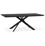 Eettafel ROYALTY Zwart-Zwart