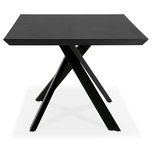 Eettafel ROYALTY Zwart-Zwart