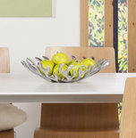 Fruitschaal FLAME Aluminium