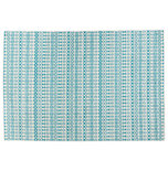 Vloerkleed SCRIBO 160x230 cm Blauw