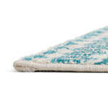 Vloerkleed SCRIBO 160x230 cm Blauw