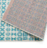 Vloerkleed SCRIBO 160x230 cm Blauw