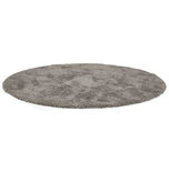 Vloerkleed POAL Ø 160 CM Donkergrijs