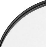 Spiegel TOTO Ø 60,5 CM Zwart