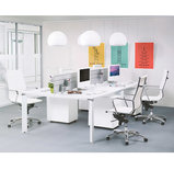 Bureaustoel LIANA Wit