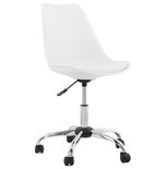 Bureaustoel EDEA Wit-Wit