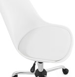 Bureaustoel EDEA Wit-Wit