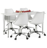 Bureaustoel EDEA Wit-Wit